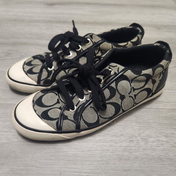 Coach Barrett Sneakers - Size 8.5 - Picture 1 of 4